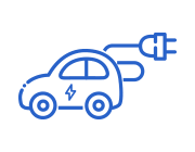 Borne de recharge électrique installation IRVE à Montpellier